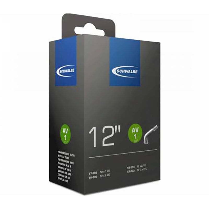 Chambre à air 12" Schrader AV1 | SCHWALBE robuste