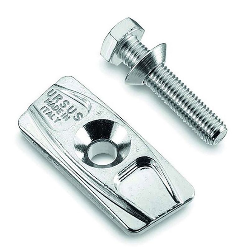 Adaptateur pour béquille double argent - Ursus - Peloton GP