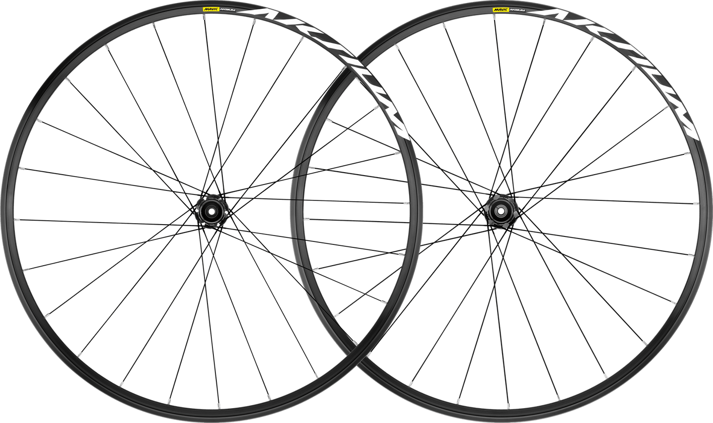 Paire de roues AKSIUM Centerclok 12x100mm / 12x142mm - Mavic - Peloton GP