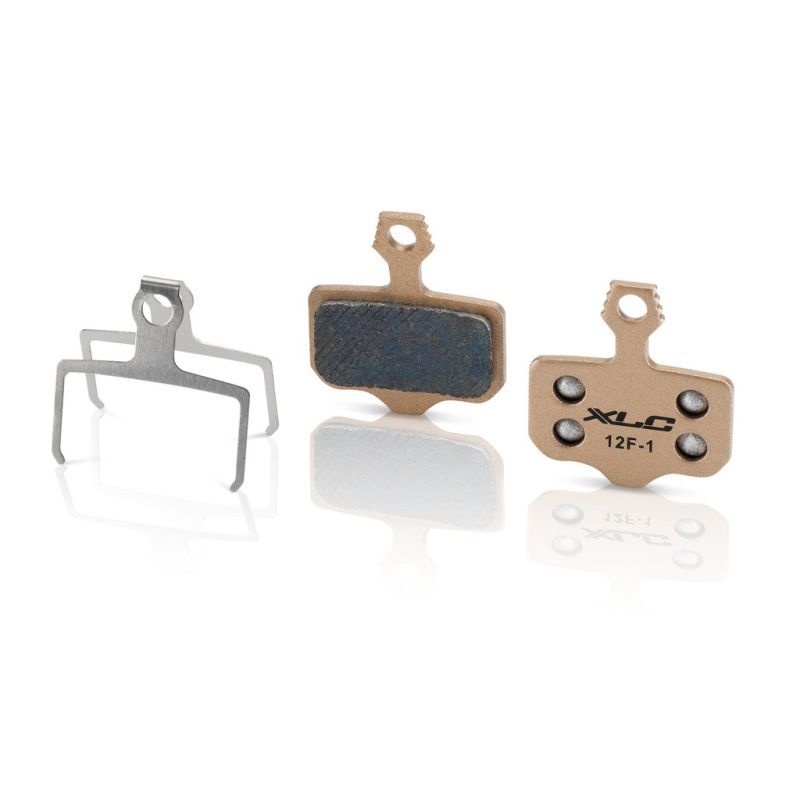 Plaquettes BP - S21 métalliques or pour SRAM AVID/ELIXIR/XX/X0/DB/LEVEL - XLC - Peloton GP