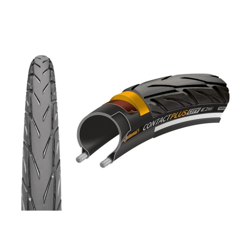 Pneu Contact Plus City Bande Reflex - CONTINENTAL - Peloton GP
