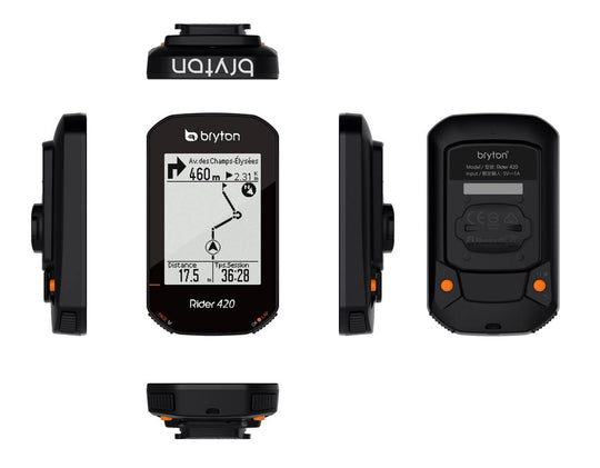 Compteur vélo GPS RIDER 420 T CADENCE/FC - BRYTON