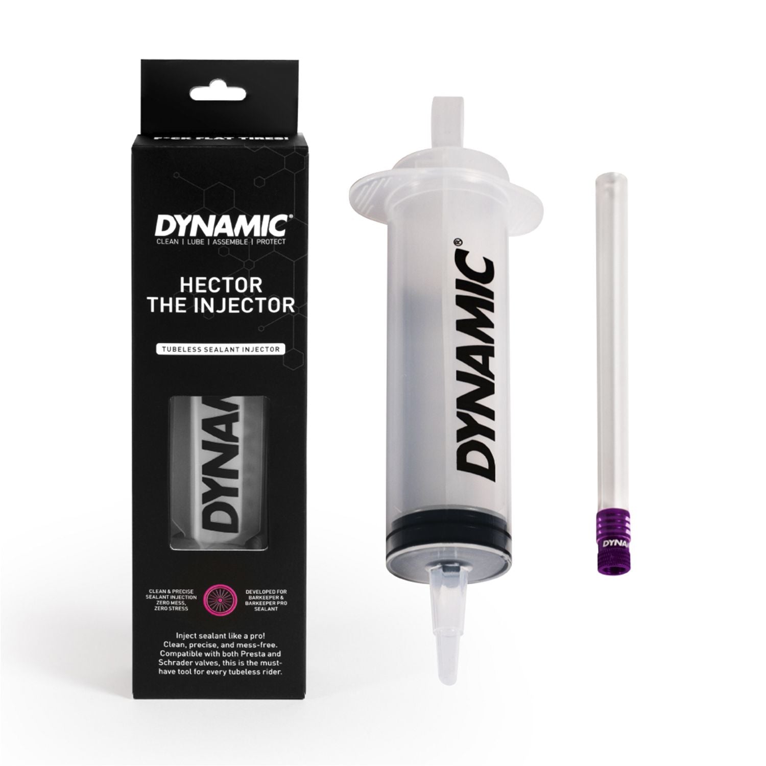 DYNAMIC Hector The Injector Outil Pour Préventif Tubeless
