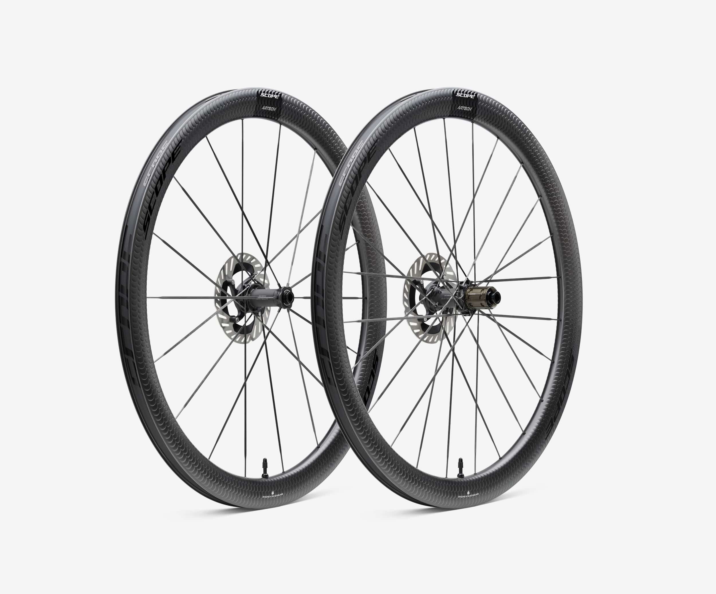 Paire de roues Artech 4 Disques (45mm) - Scope