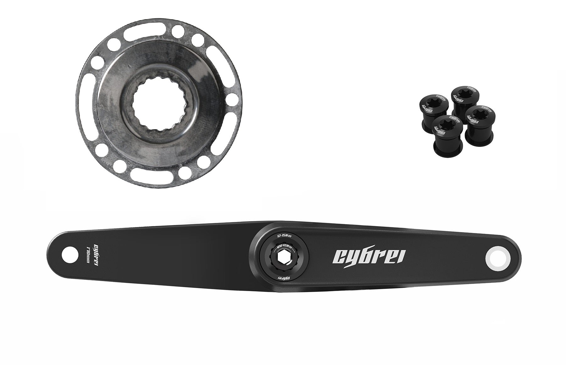 Pédalier Carbone CYBREI GP-3 Carbon Spider