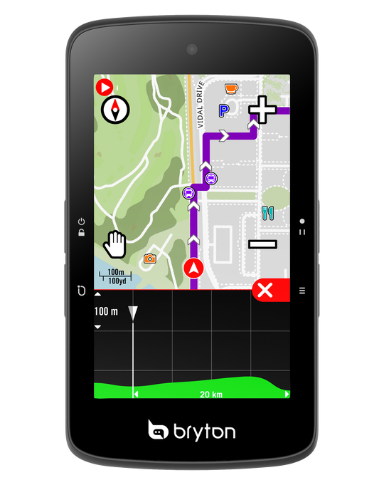 Compteur GPS BRYTON RIDER S800 T - Pour Cyclistes Intrépides