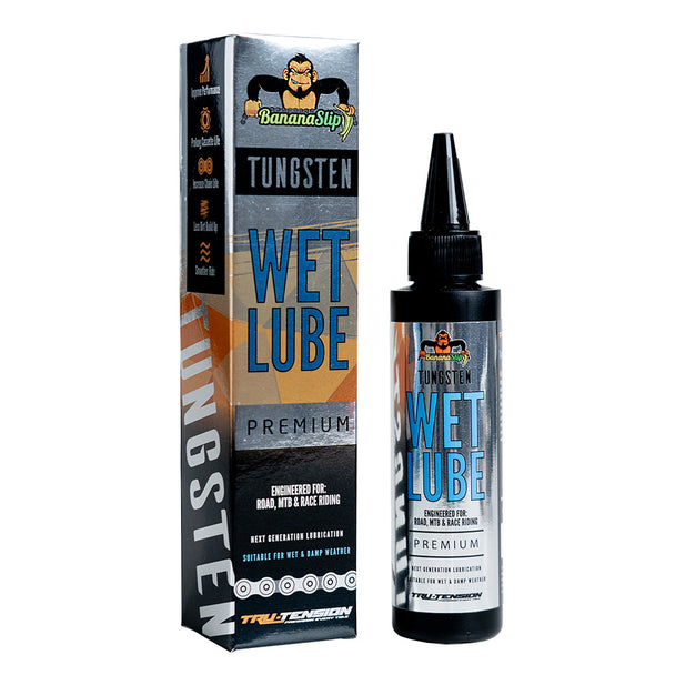 Tru-Tension BananaSlip Tungsten Wet 50 ml - lubrifiant chaine velo