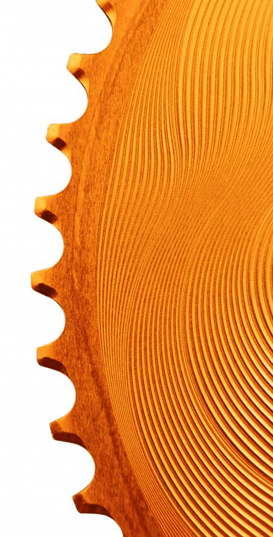 ALUGEAR Plateau Rond AERO Externe 110x4 Shimano 2×11V - Peloton GP