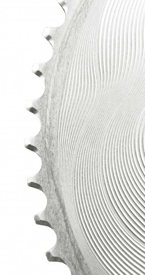 ALUGEAR Plateau Rond AERO Externe 110x4 Shimano 2×11V - Peloton GP