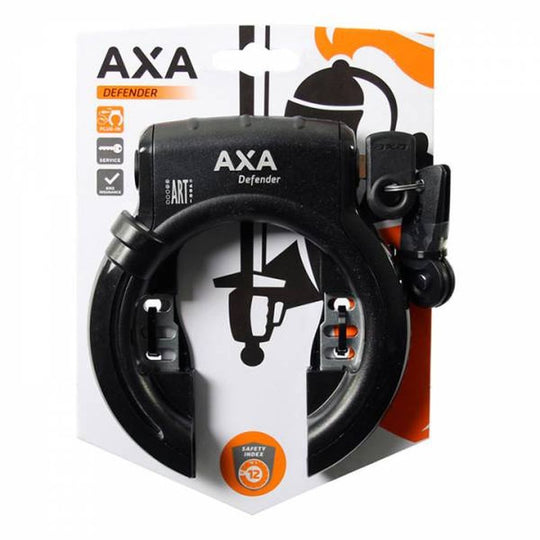 Antivol de cadre Defender RL noir - AXA - Peloton GP