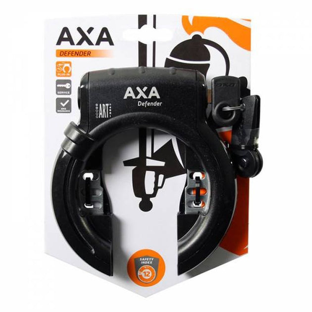 Antivol de cadre Defender RL noir - AXA - Peloton GP