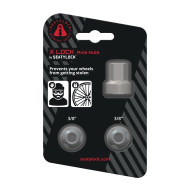 Antivol de Roue X-Lock Axle Nuts – axe plein - Peloton GP