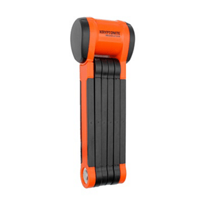 Antivol Pliable Kryptonite Evolution 790 – 6 mm x 90 cm – Niveau 7/10 – Orange & Noir - Peloton GP