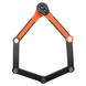 Antivol Pliable Kryptonite Evolution 790 – 6 mm x 90 cm – Niveau 7/10 – Orange & Noir - Peloton GP