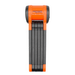 Antivol Pliable Kryptonite Evolution 790 – 6 mm x 90 cm – Niveau 7/10 – Orange & Noir - Peloton GP