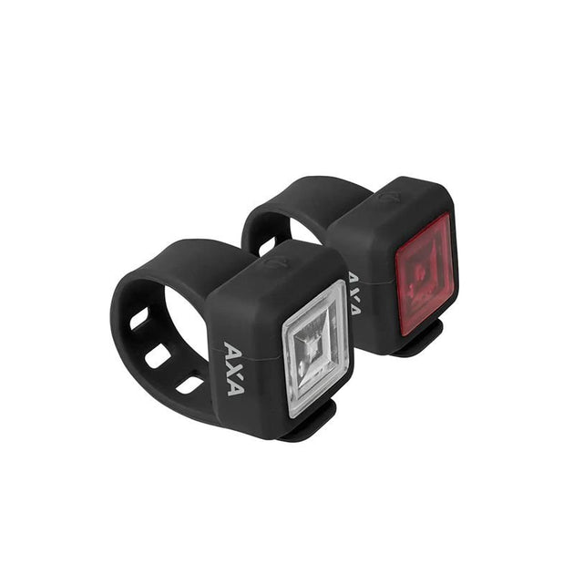 Axa Niteline 11 – Kit de lumières LED à piles Noir - Peloton GP