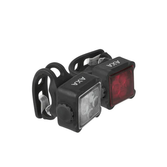 Axa Niteline 44 - R – Kit de lumières LED USB Noir - Peloton GP