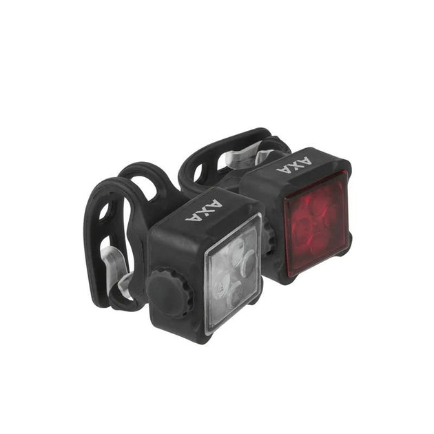 Axa Niteline 44 - R – Kit de lumières LED USB Noir - Peloton GP