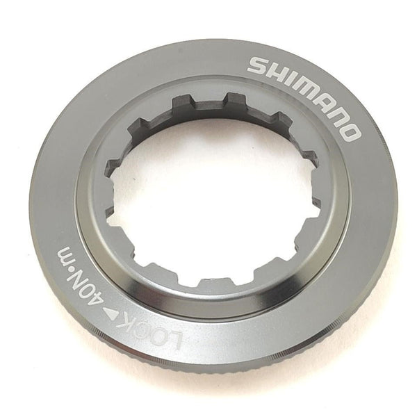 Bague de Blocage Shimano SM - RT900 + Rondelle – Center Lock – Route/VTT - Peloton GP