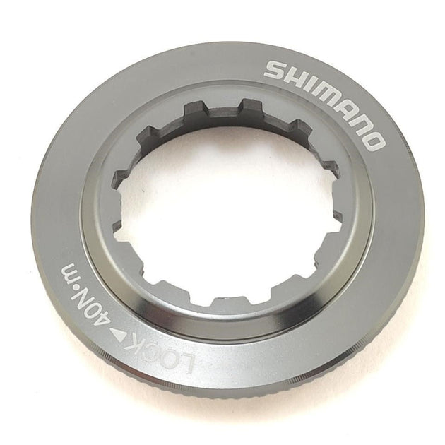 Bague de Blocage Shimano SM - RT900 + Rondelle – Center Lock – Route/VTT - Peloton GP