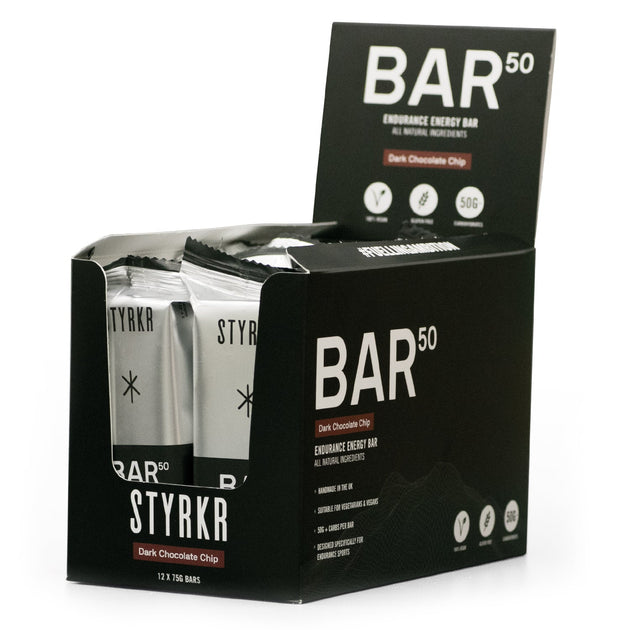 Barre Énergétique STYRKR BAR50 – Chocolat Noir - Peloton GP