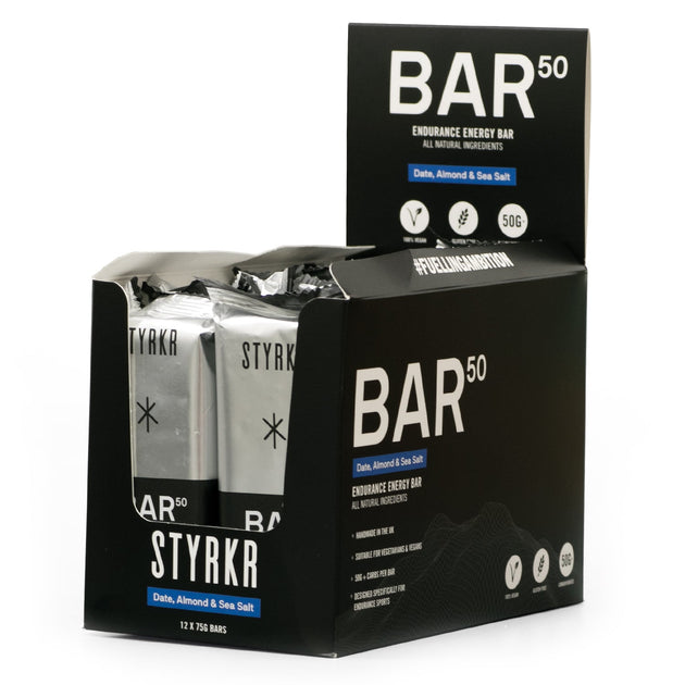 Barre Énergétique STYRKR BAR50 – Dattes, Amandes - Peloton GP