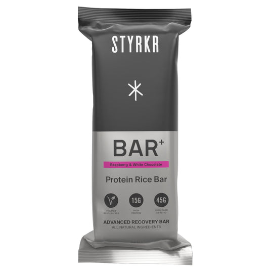 Barre STYRKR BAR+ – Framboise & Chocolat Blanc - Peloton GP