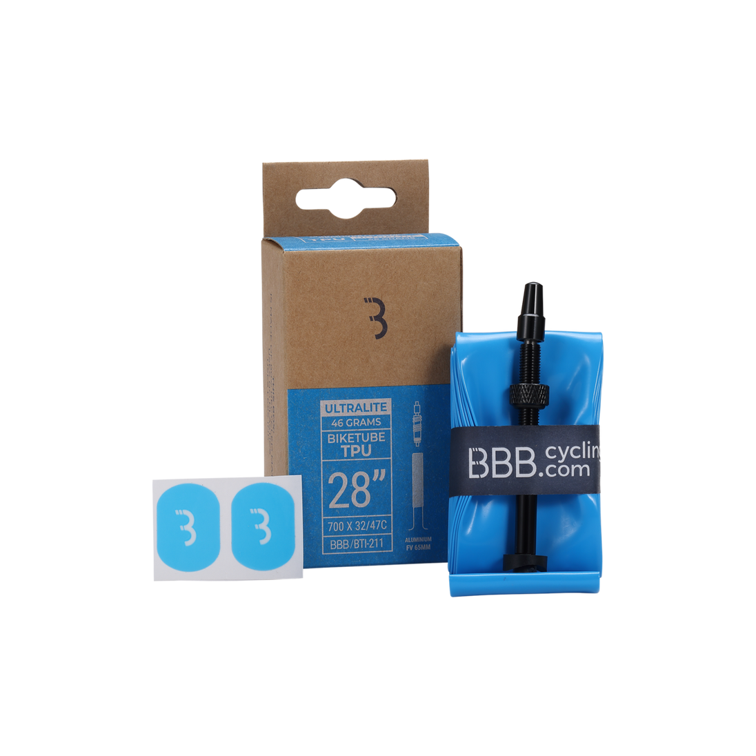 BBB Chambre à air TPU Gravel 700C - Peloton GP