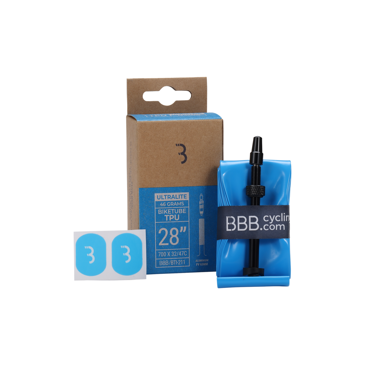 BBB Chambre à air TPU Gravel 700C - Peloton GP