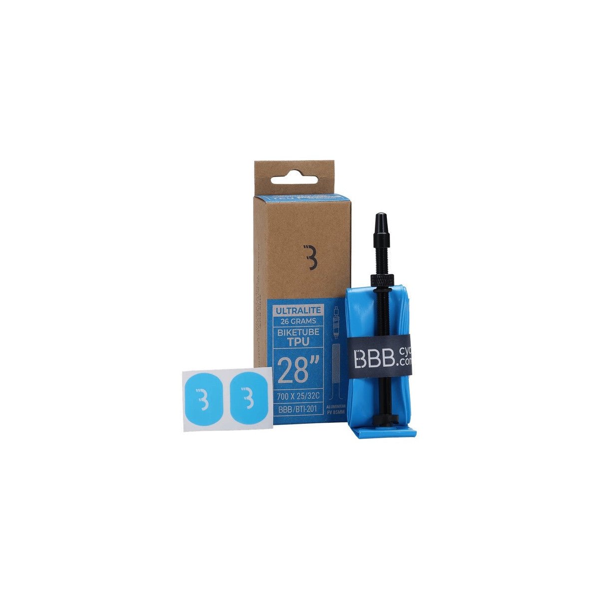 BBB Chambre à air TPU Road 700x25-32C - Peloton GP