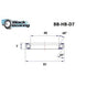 Roulement de direction D7  40 X 51 X 7 MM 45/45° - BLACKBEARING