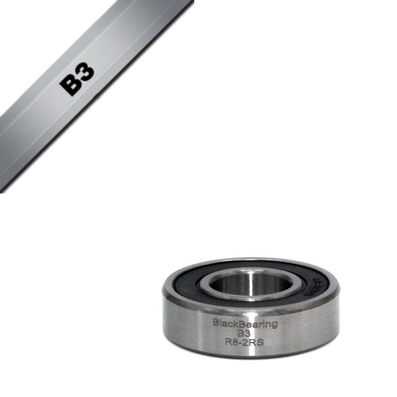 BLACKBEARING Roulement B3 R8 - 2RS - Peloton GP