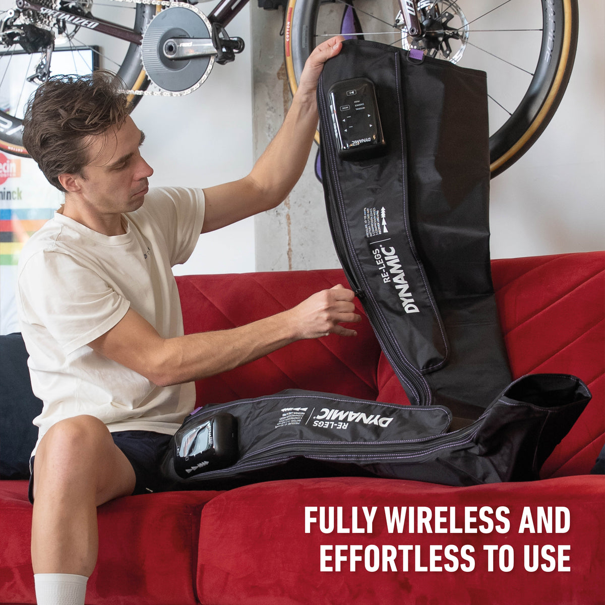 Bottes de récupération Re-Legs - Peloton GP