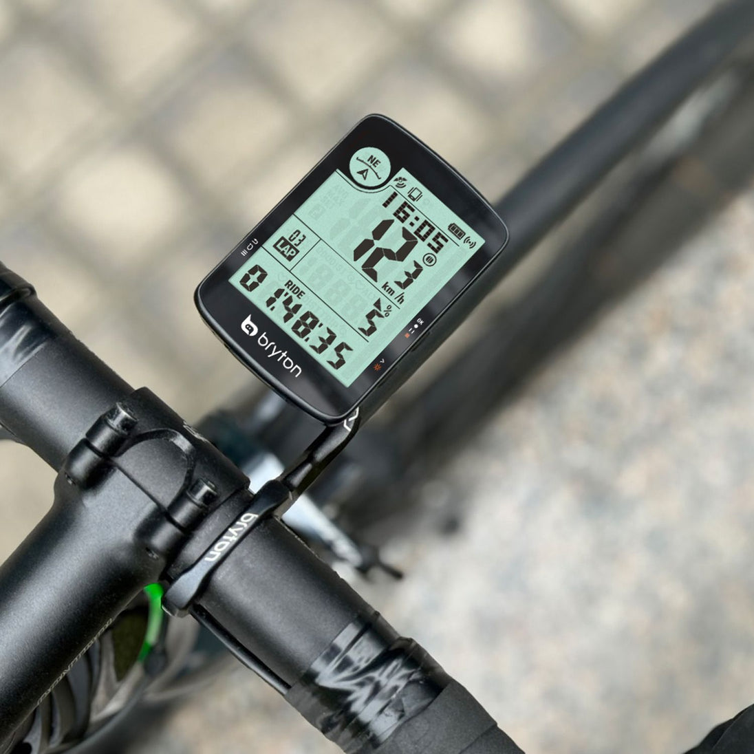 BRYTON Compteur GPS Rider 17 E - Peloton GP