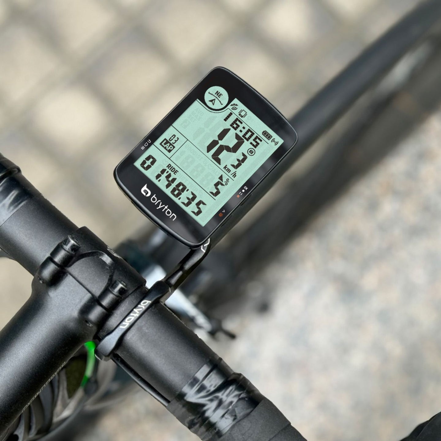 BRYTON Compteur GPS Rider 17 E - Peloton GP