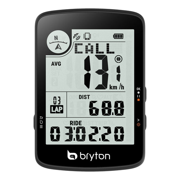 BRYTON Compteur GPS Rider 17 E - Peloton GP