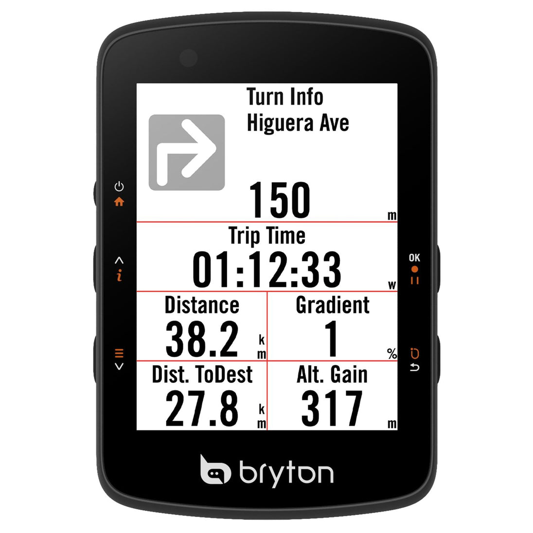 BRYTON Compteur GPS Rider 550 D - Peloton GP