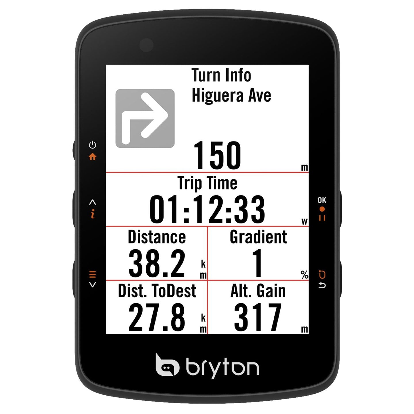 BRYTON Compteur GPS Rider 550 D - Peloton GP