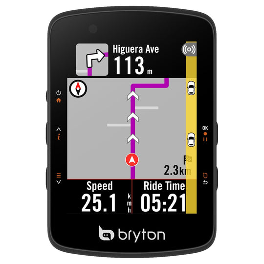 BRYTON Compteur GPS Rider 550 E - Peloton GP