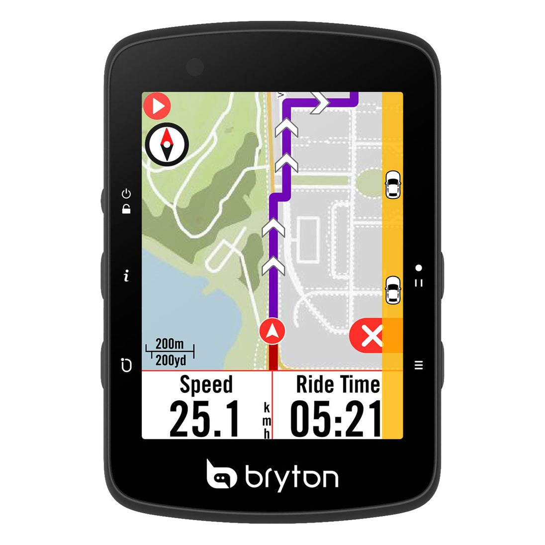 BRYTON Compteur GPS Rider 650 E - Peloton GP