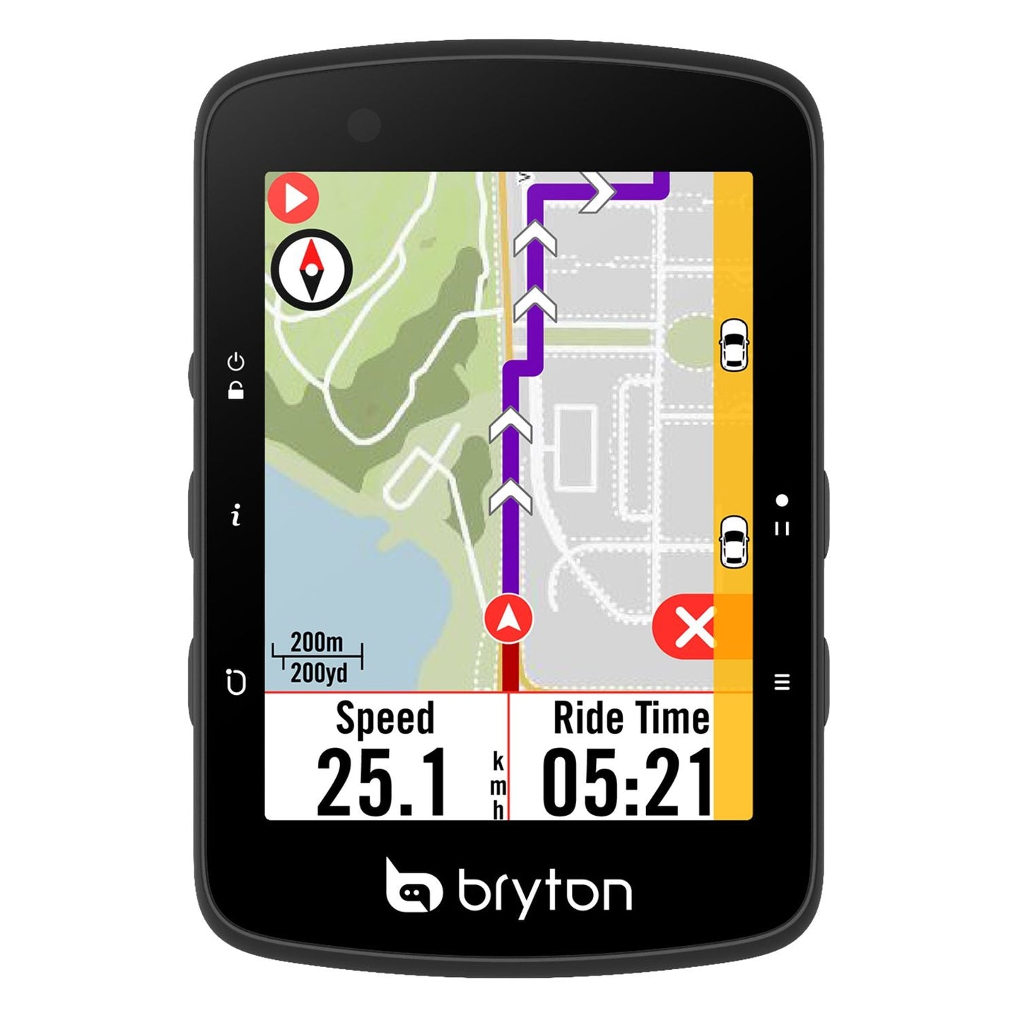 BRYTON Compteur GPS Rider 650 E - Peloton GP