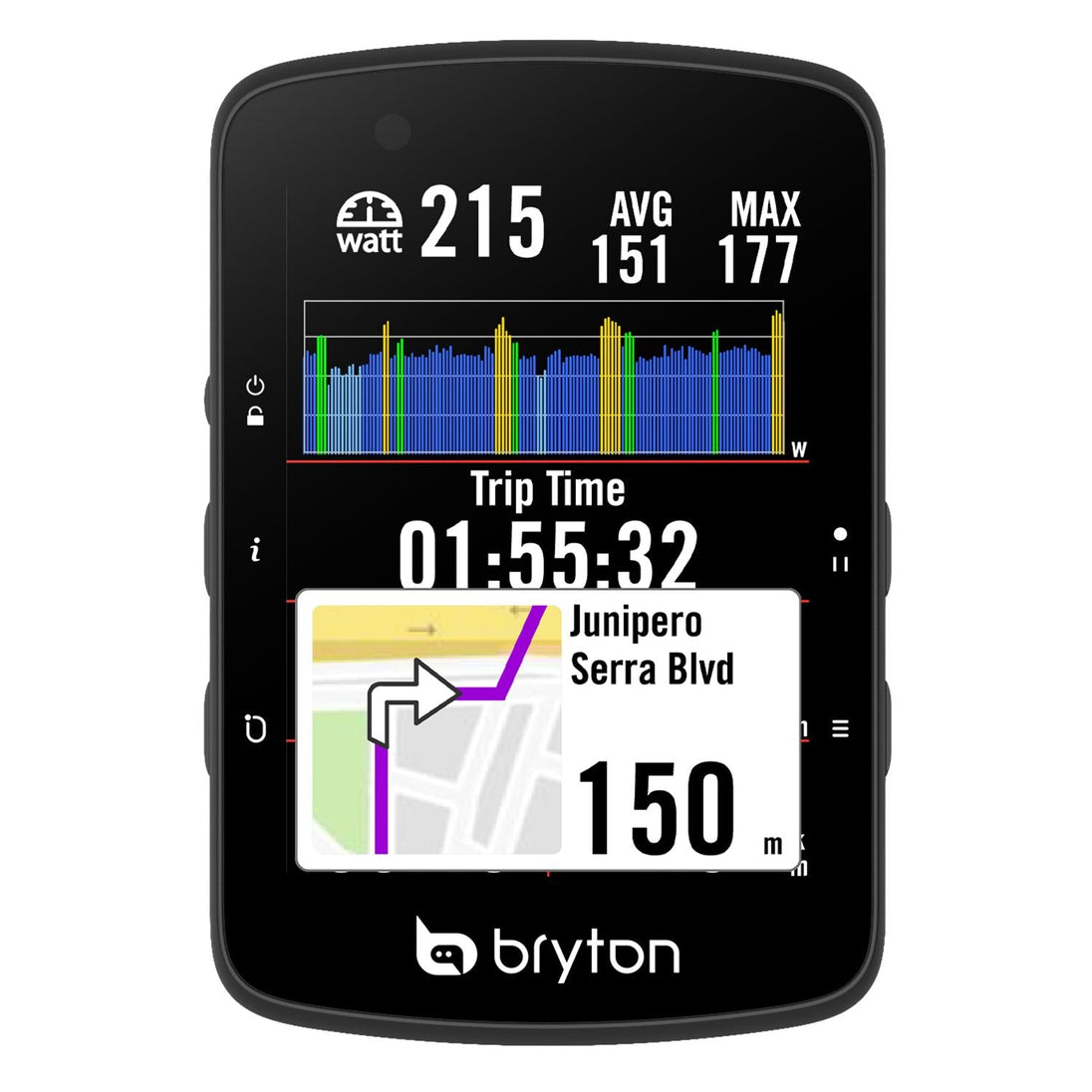 BRYTON Compteur GPS Rider 650 T - Peloton GP