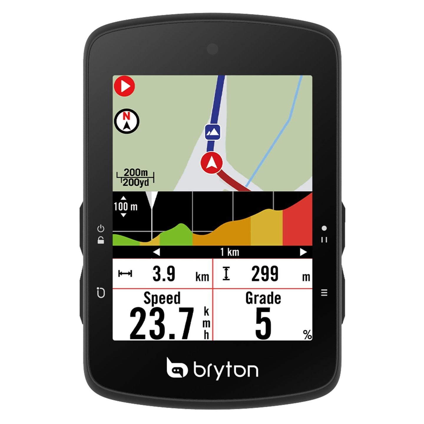 BRYTON Compteur GPS Rider S510 E - Peloton GP