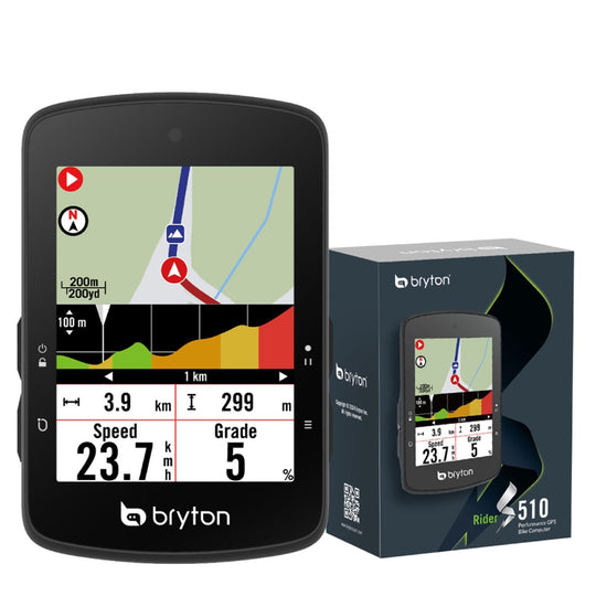BRYTON Compteur GPS Rider S510 E - Peloton GP