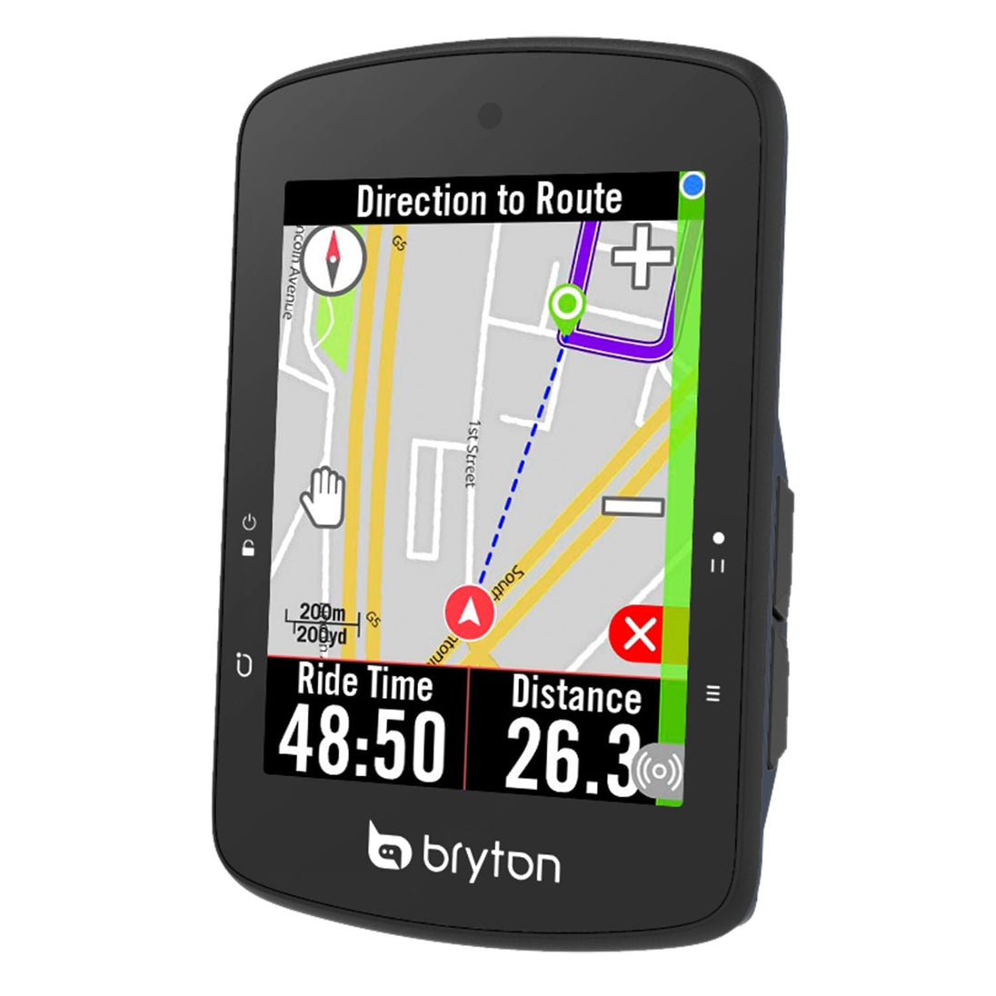 BRYTON Compteur GPS Rider S510 E - Peloton GP