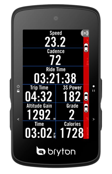 Compteur vélo GPS RIDER 750 SE - BRYTON