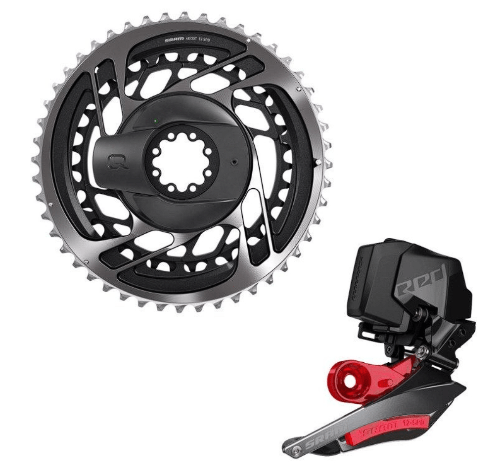 Capteur de puissance Red AXS D1 2x12 Vitesses - SRAM - Peloton GP
