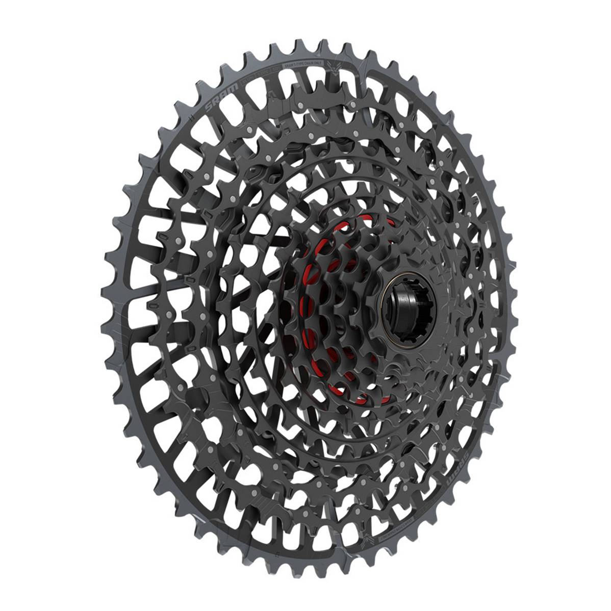 Cassette 12 vitesses X0 T - TYPE EAGLE XS - 1295 10/52 NOIR - SRAM - Peloton GP