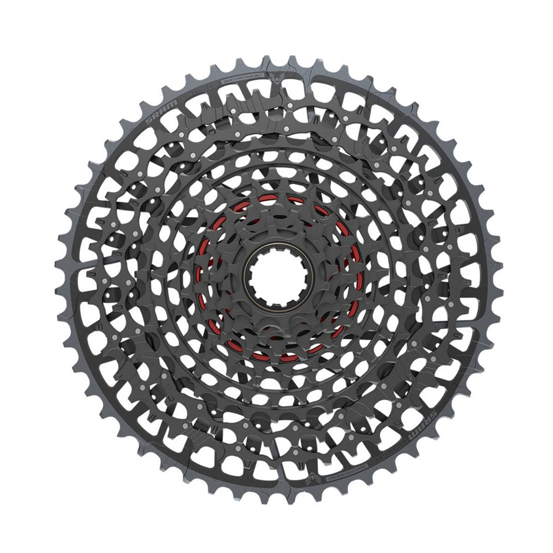 Cassette 12 vitesses X0 T - TYPE EAGLE XS - 1295 10/52 NOIR - SRAM - Peloton GP