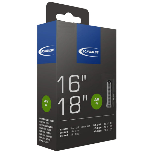 Chambre à air 16/18" Schrader (AV4) - SCHWALBE - Peloton GP